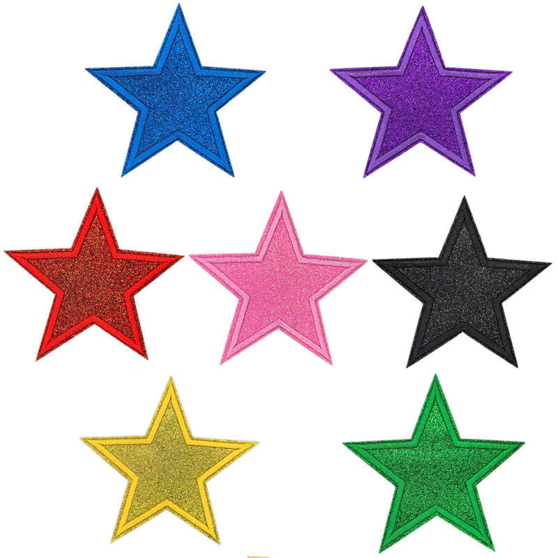 Glitter Star Patch