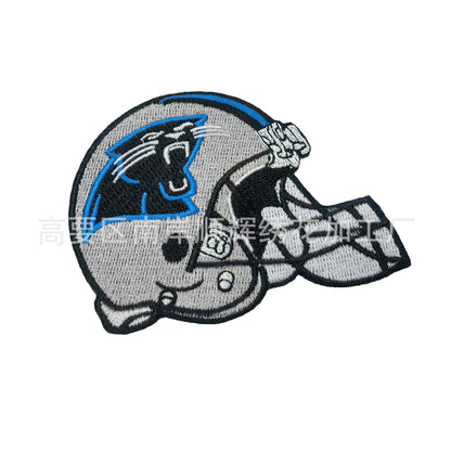 Football Embroidery Cloth Patch NFL team Helmet Patch - Clpatch