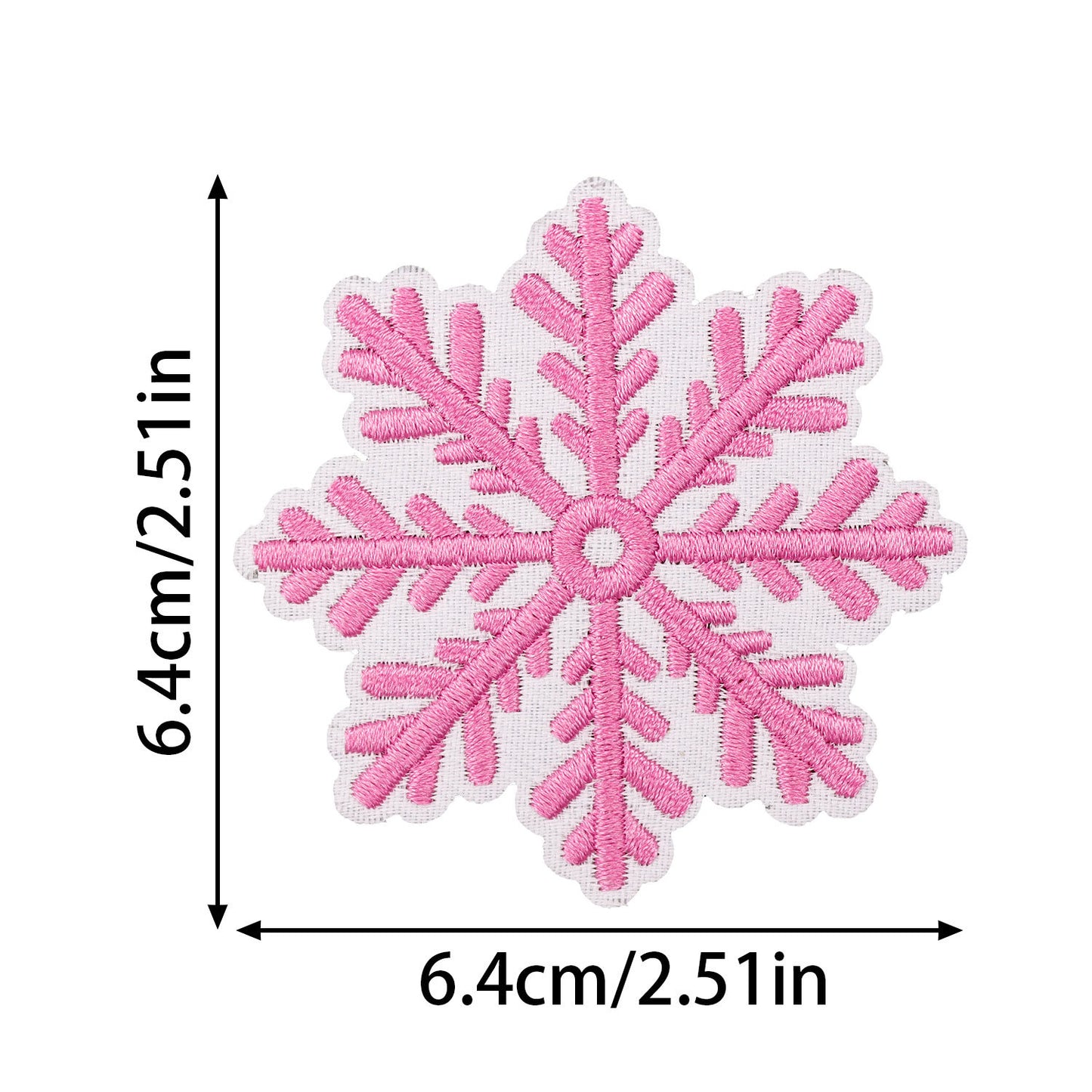 Pink Christmas Patch