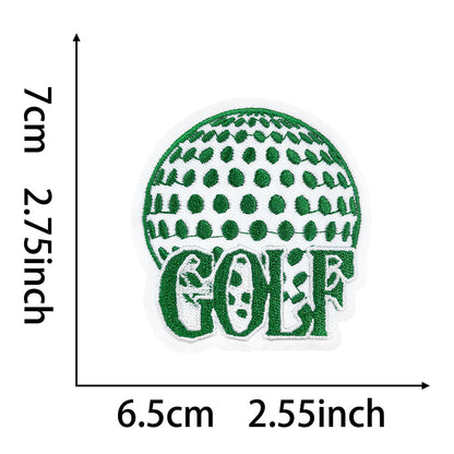 Golf patch Golf car