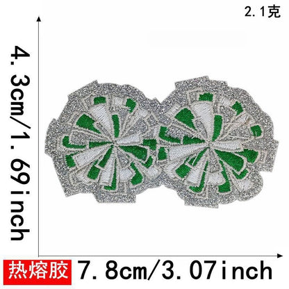 cheer pom patches 5pcs a set