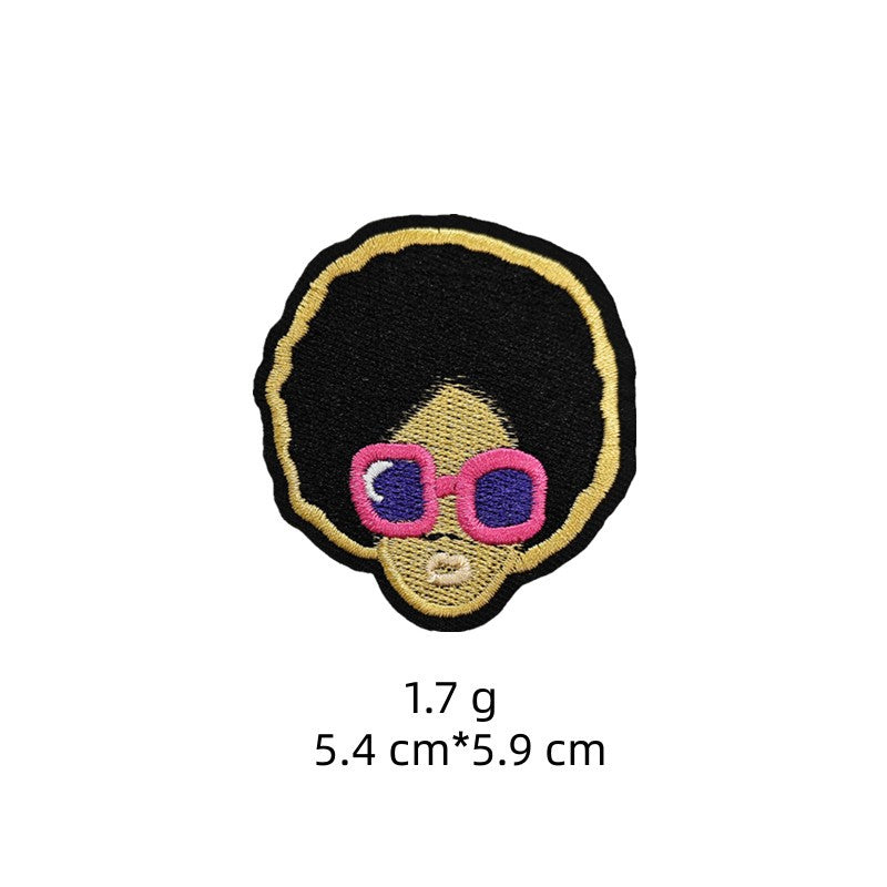 Black girl patch