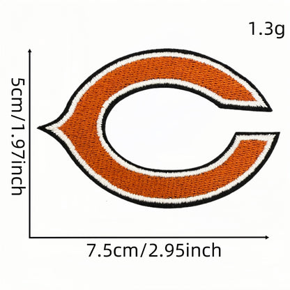 Sports NFL team logo football patch