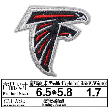 Embroidery New football Team Patches - Clpatch