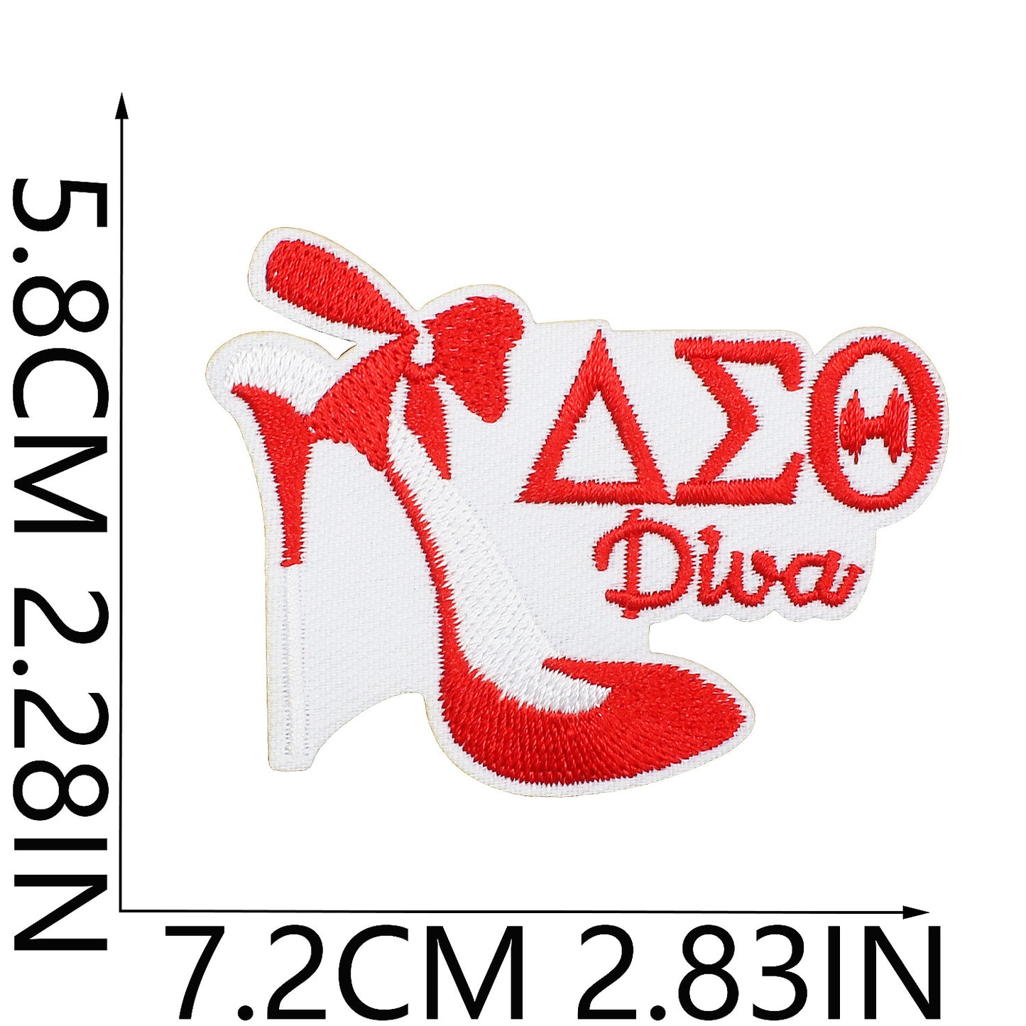 Personalized alphabet ironing bag patch