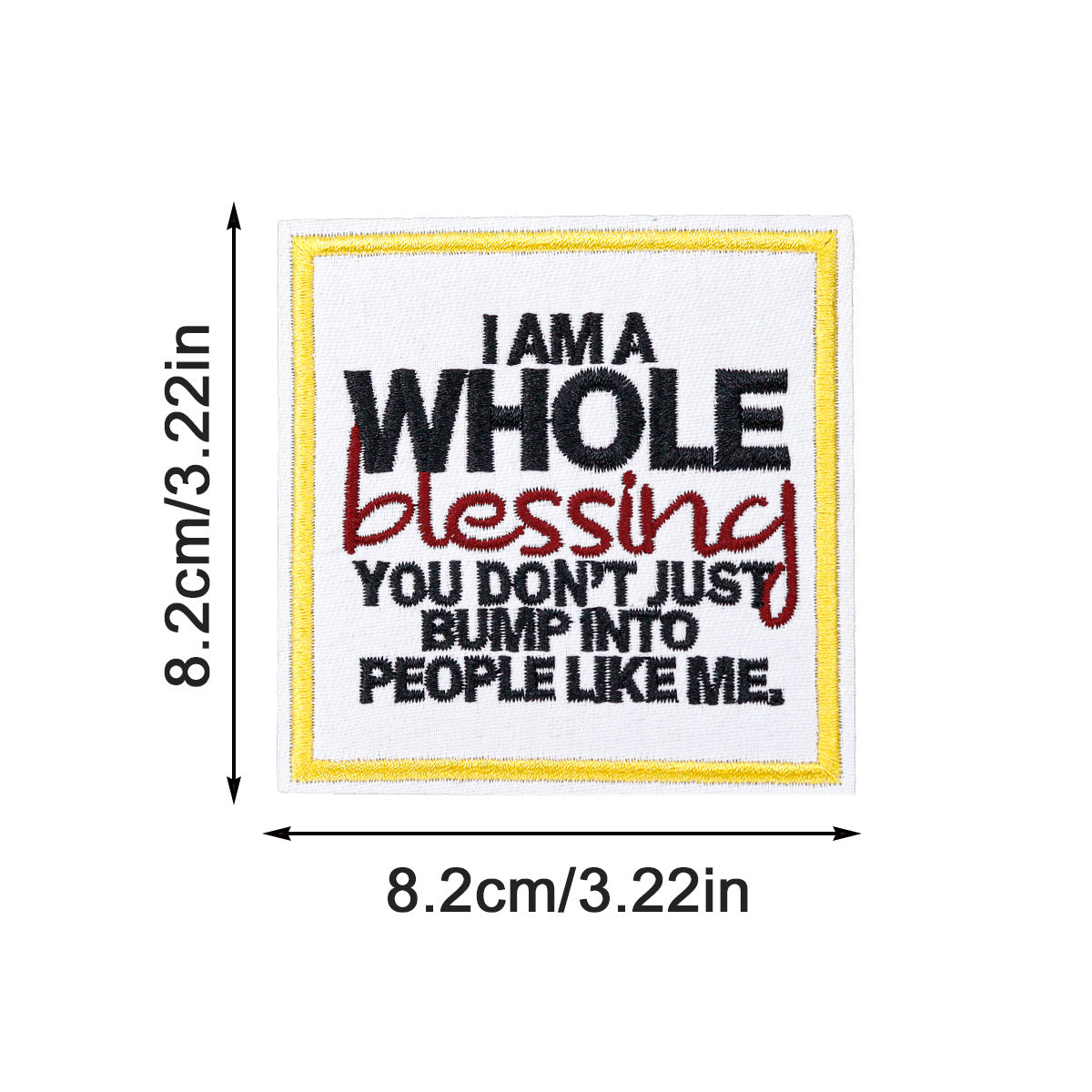 inspirational words  patch