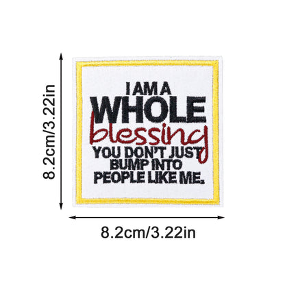 inspirational words  patch