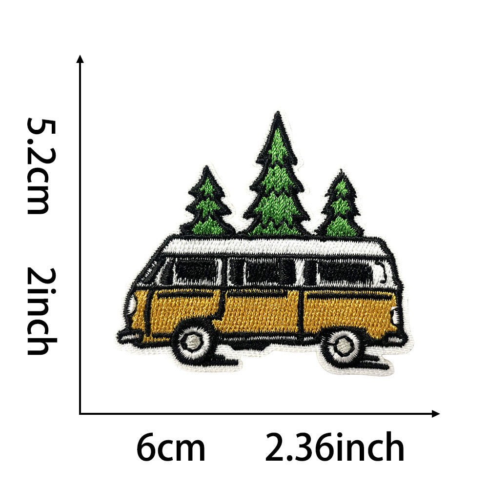 Travel Outdoor Camping Mountain Climbing Sports Embroidery Patch