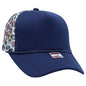 truck cap outdoor leisure visor American fashion breathable sun protection plaid baseball cap