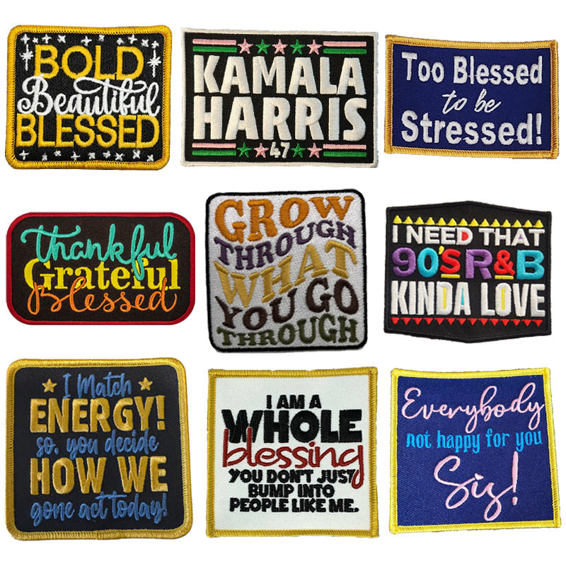 inspirational words  patch