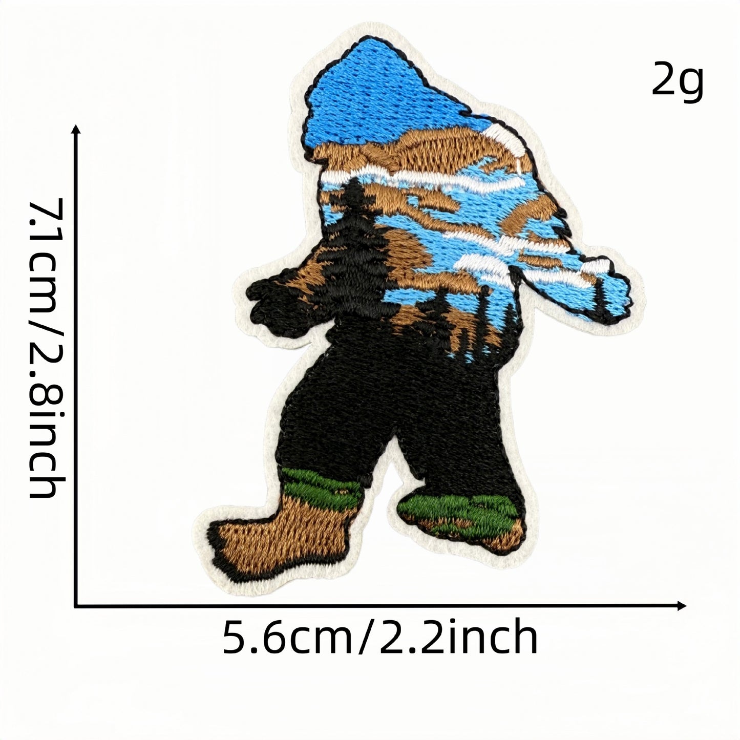 Orangutan patch Savage Big foot patch