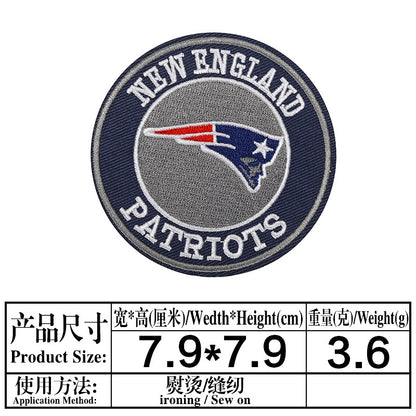 NFL 32 Team LOGO Patch