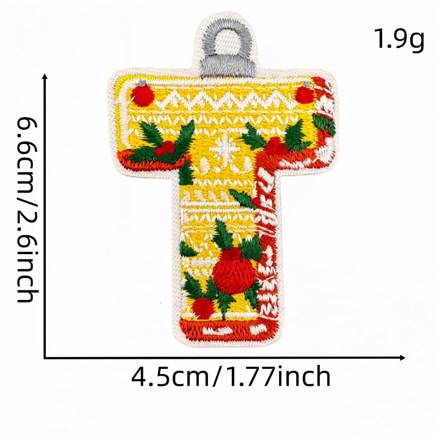 Christmas new 26 English letters patch