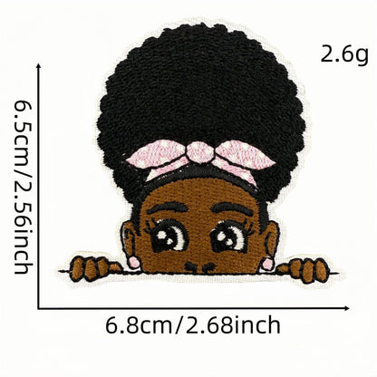 Black girl patches