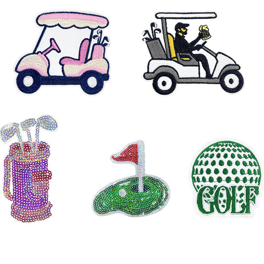 Golf patch Golf car