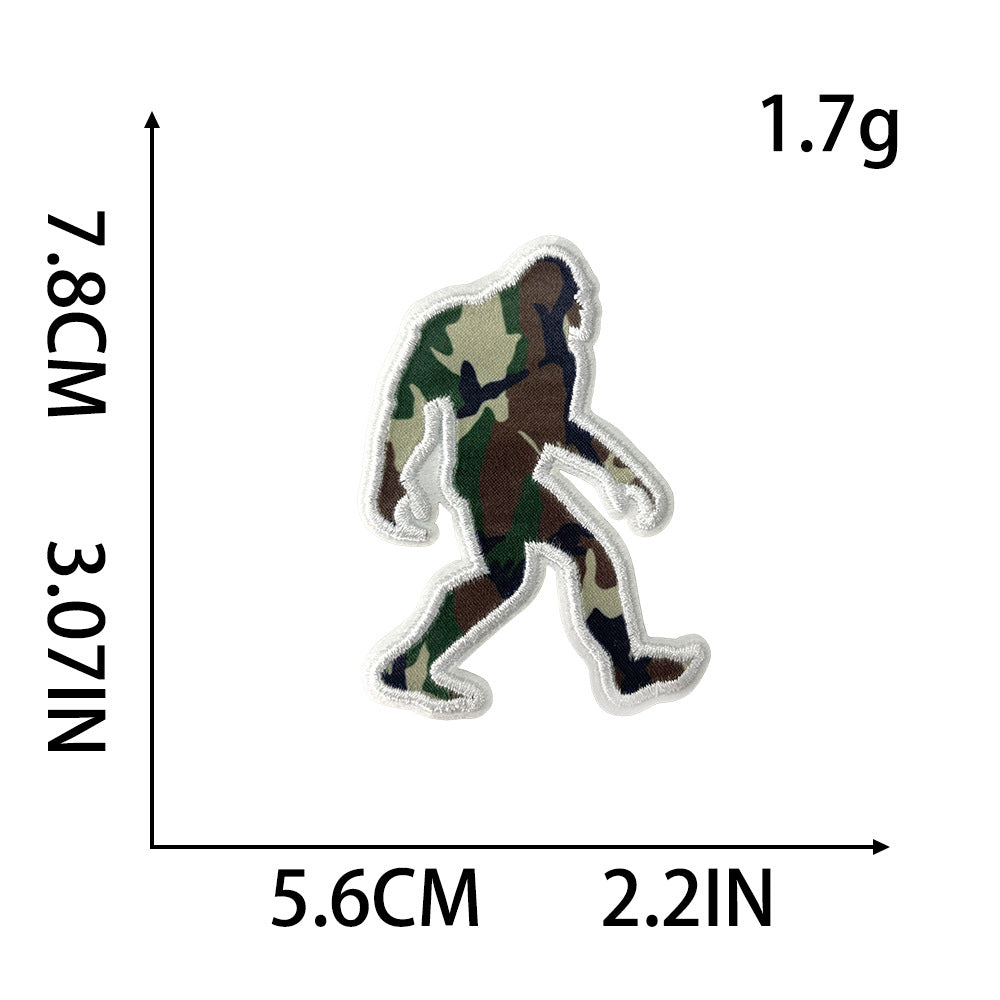 Bigfoot patch