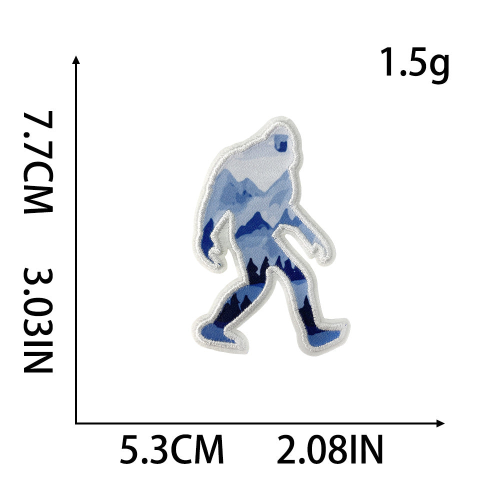 Bigfoot patch