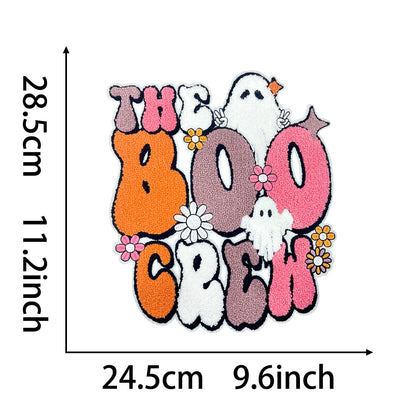 Halloween-themed ghost pumpkin holidaypatches