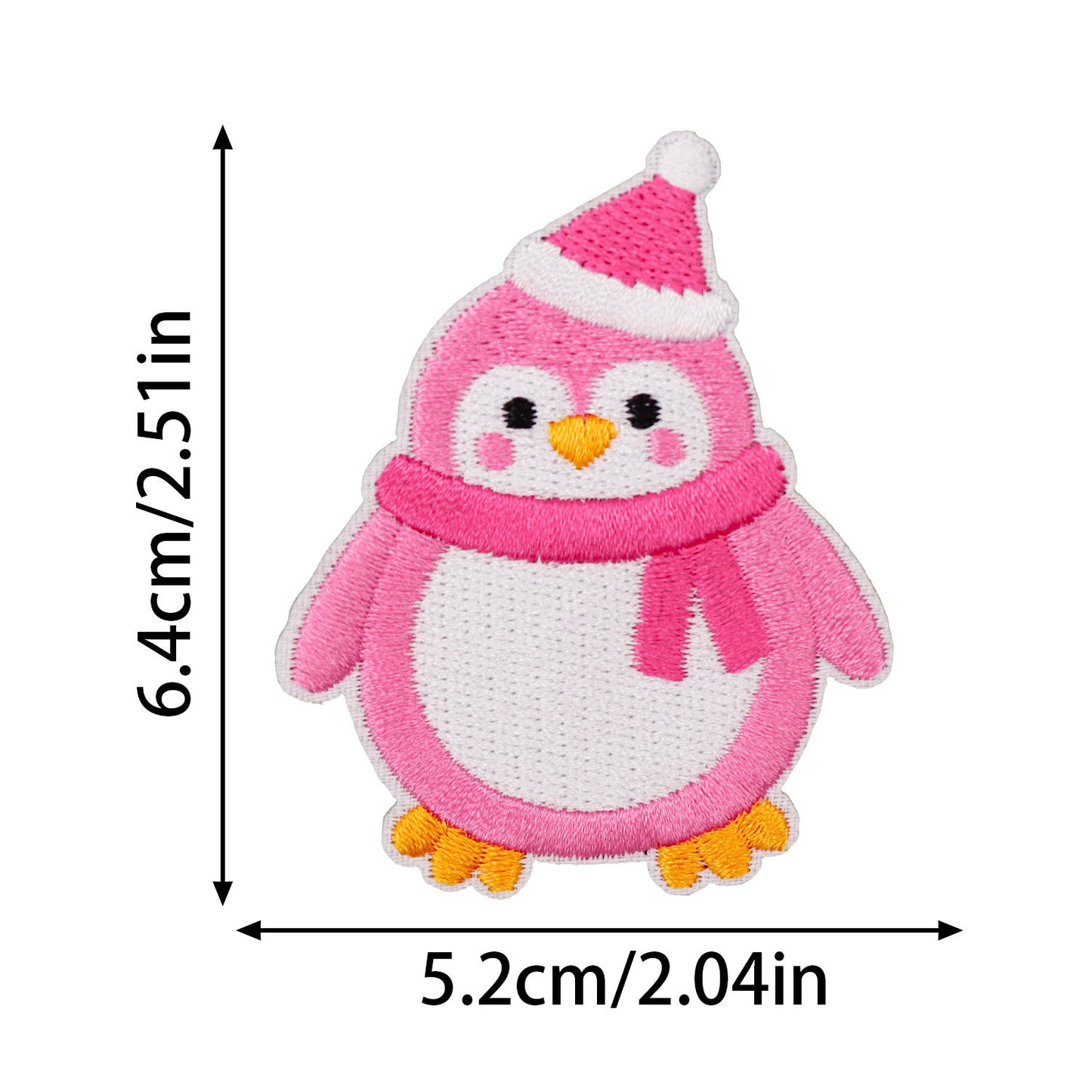 Pink Christmas Patch