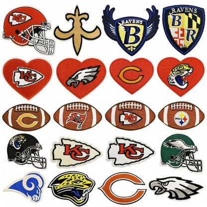 Sports NFL team logo football patch