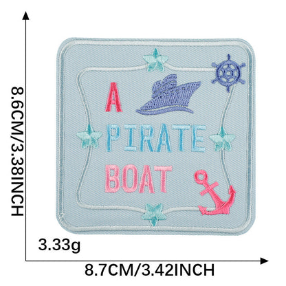 Trend Square  phrases hats small Patch