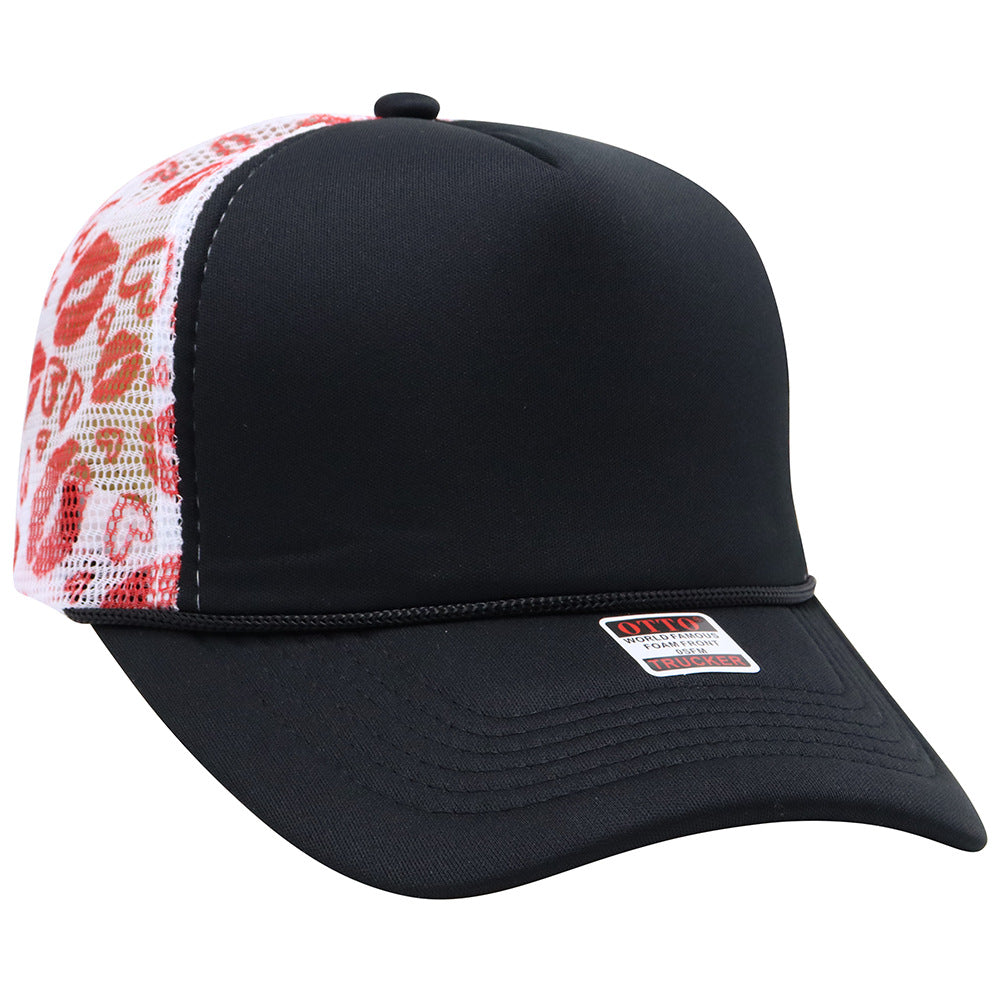 truck cap outdoor leisure visor American fashion breathable sun protection plaid baseball cap