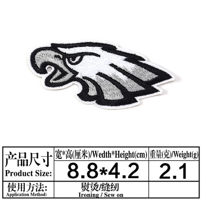 football team embroidery iron on patches - Clpatch