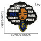 New black girl embroidery 1922 patches