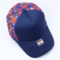 truck cap outdoor leisure visor American fashion breathable sun protection plaid baseball cap