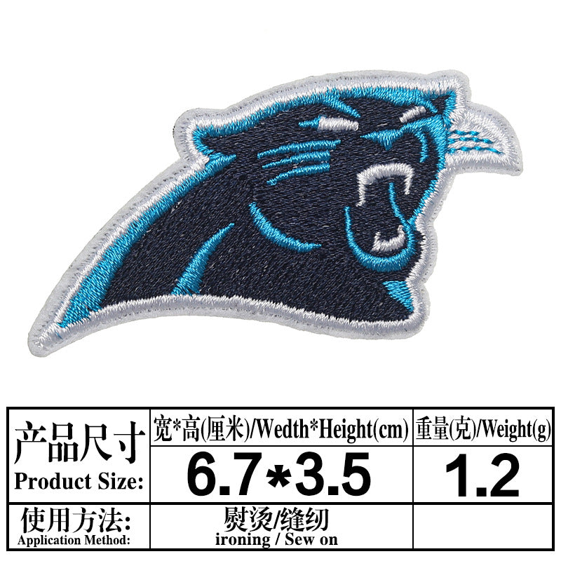 Embroidery New football Team Patches - Clpatch