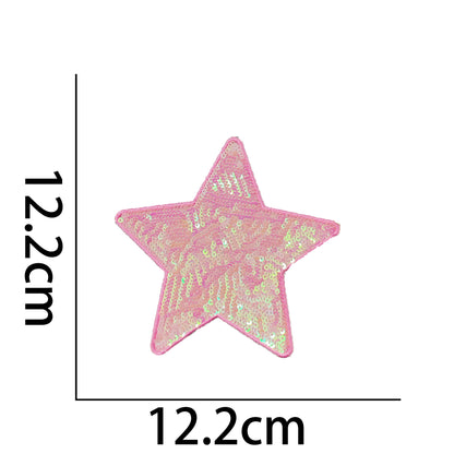 10-Color sequined star patch