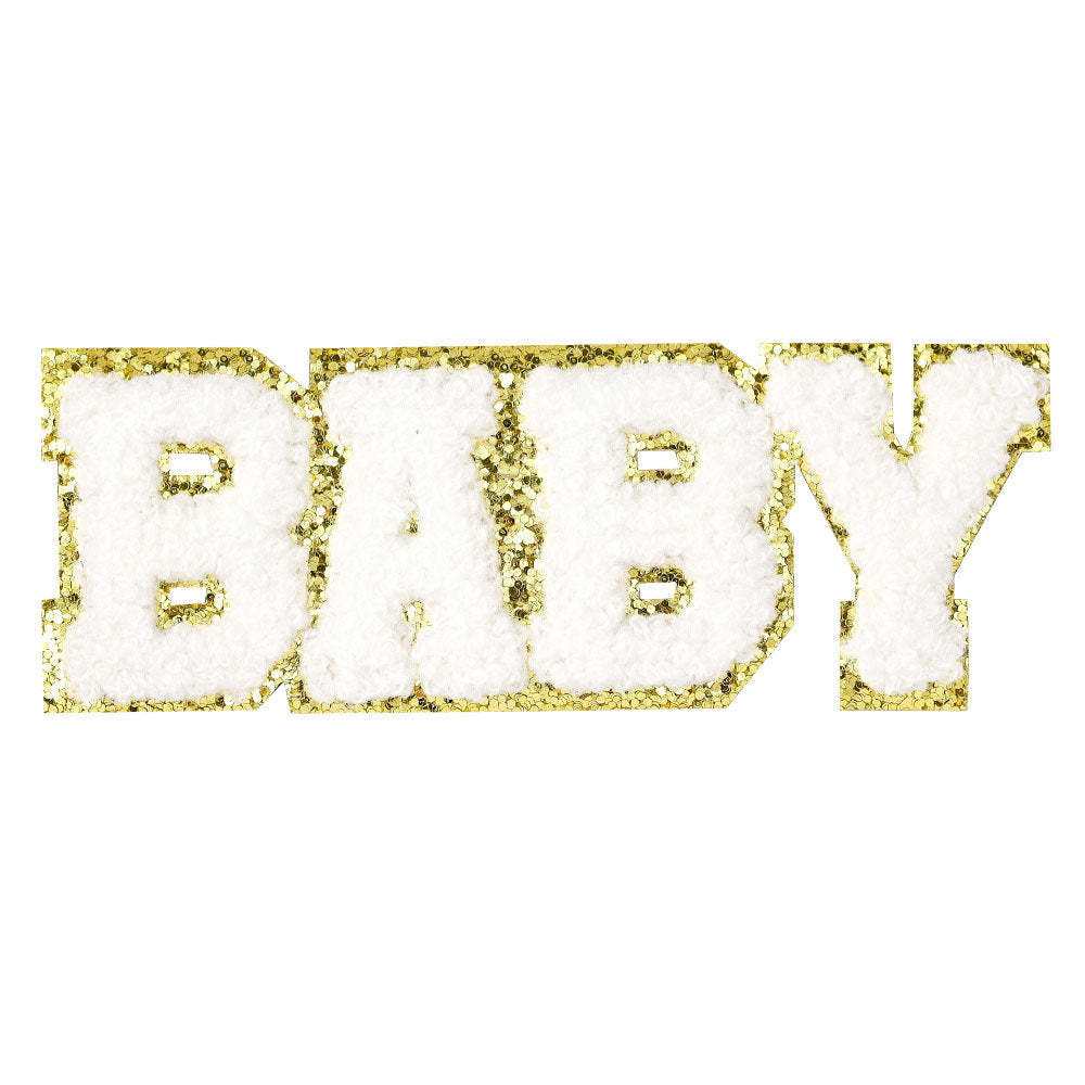 BABY chenille patch