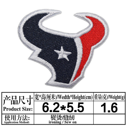 Embroidery New football Team Patches - Clpatch