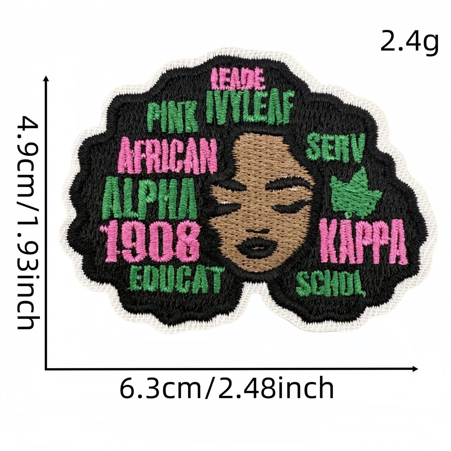 Pink Green AKA Sisterhood Patch