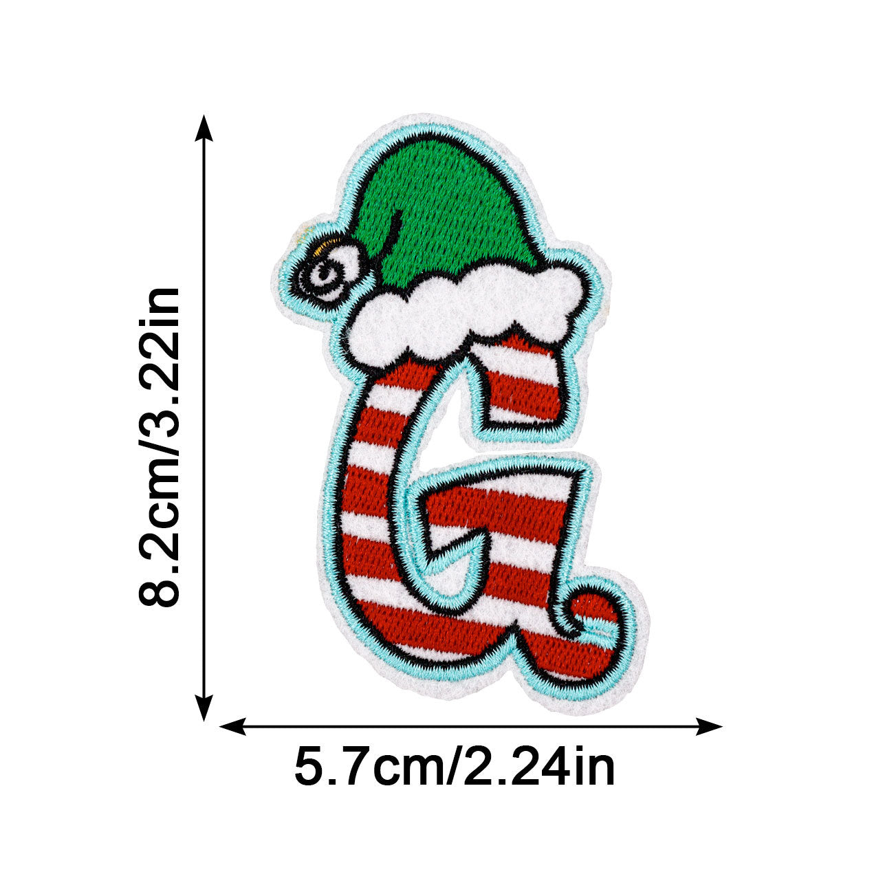 Christmas embroidery Christmas HOHOHO MERRYCHRISAMAS