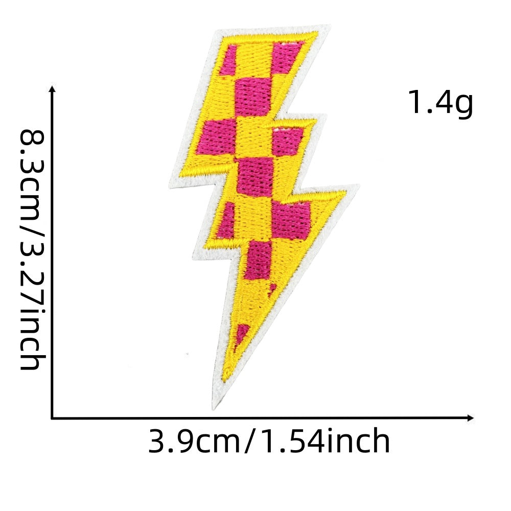 color lightning patch