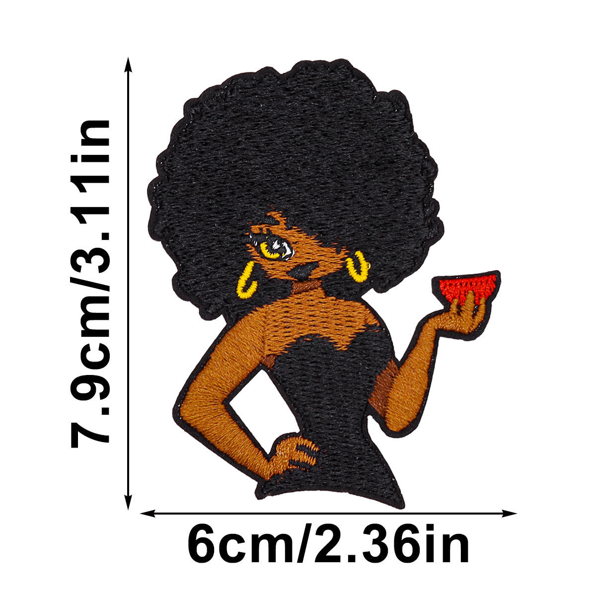 black girl patches