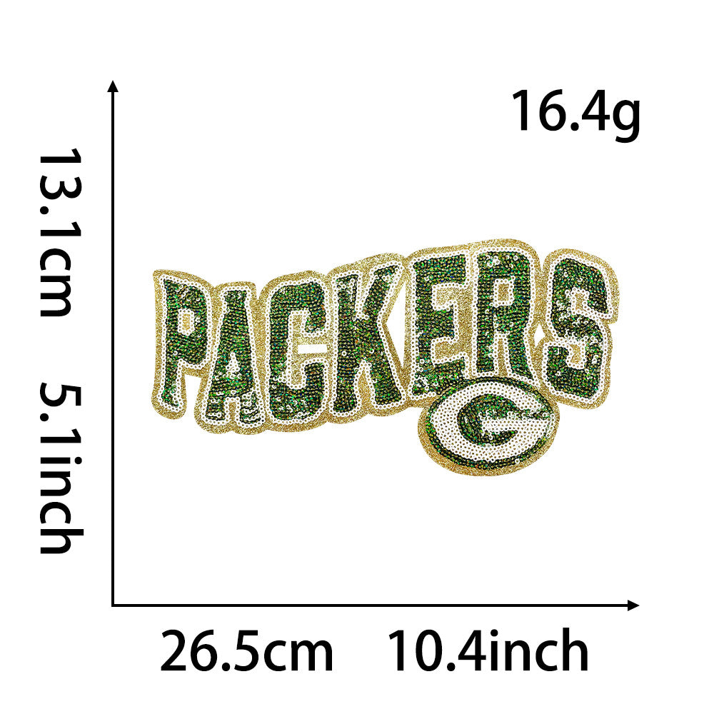 Raiders/Saints/Packers patch