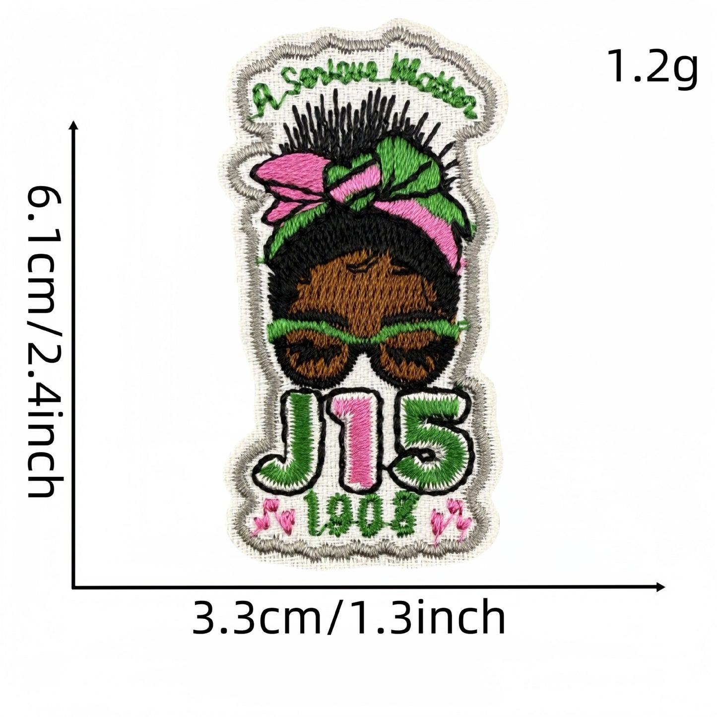 Pink Green AKA Sisterhood Patch