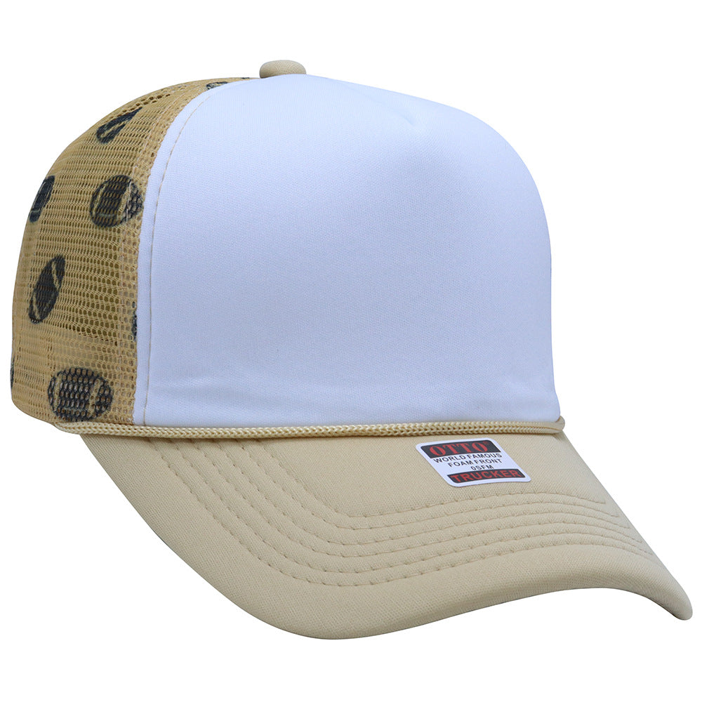 truck cap outdoor leisure visor American fashion breathable sun protection plaid baseball cap