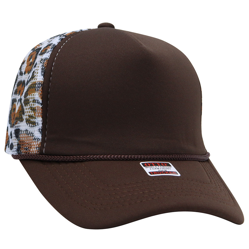 truck cap outdoor leisure visor American fashion breathable sun protection plaid baseball cap