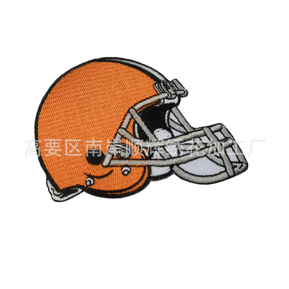 Football Embroidery Cloth Patch NFL team Helmet Patch - Clpatch