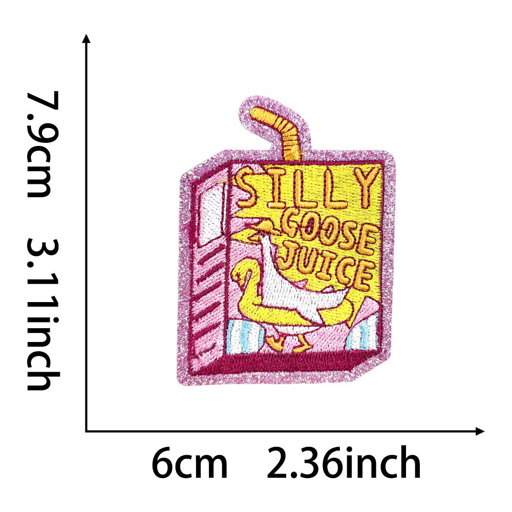 12 summer sequins drink patches