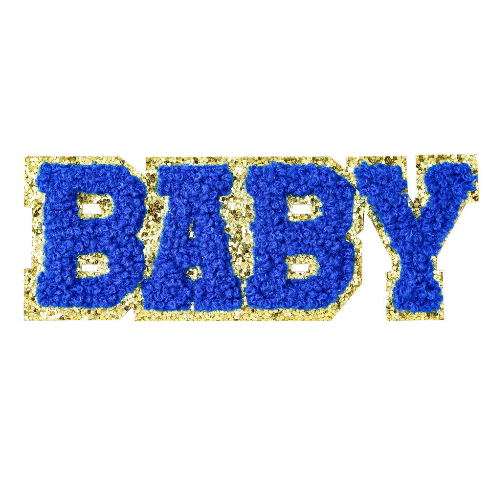 BABY chenille patch