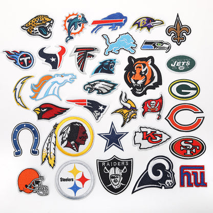 Embroidery New football Team Patches - Clpatch