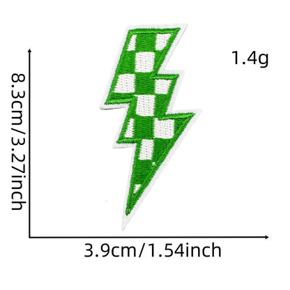 color lightning patch