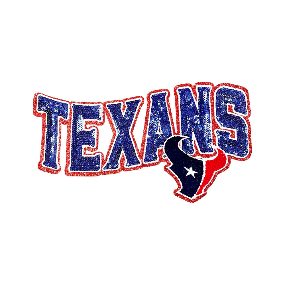 NFL team sequin embroidery large patch