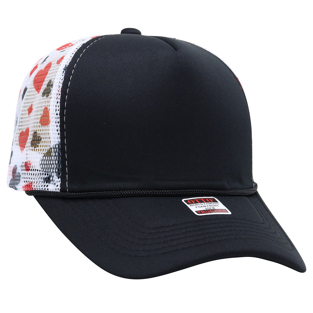 truck cap outdoor leisure visor American fashion breathable sun protection plaid baseball cap