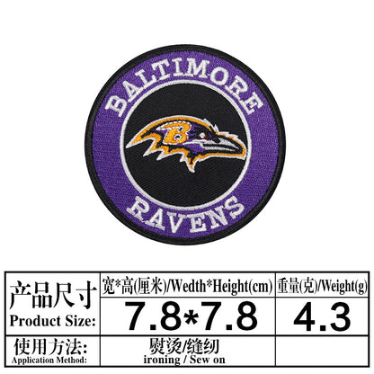 NFL 32 Team LOGO Patch