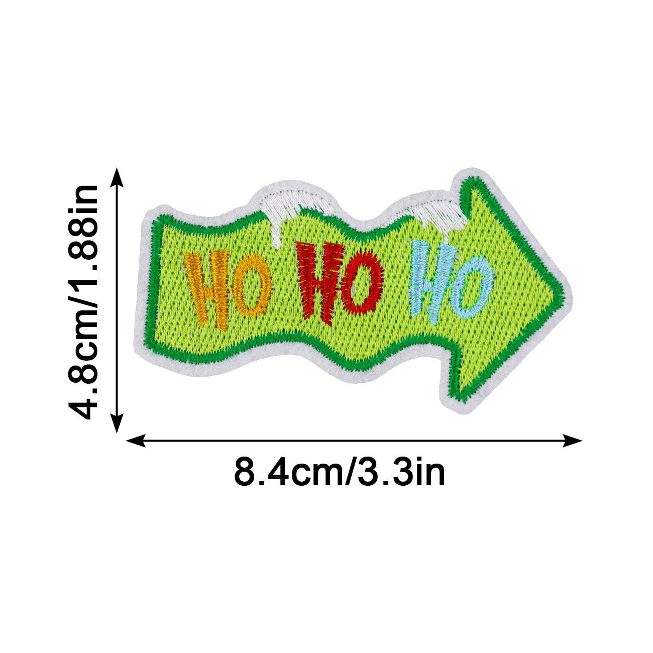 Christmas embroidery Christmas HOHOHO MERRYCHRISAMAS